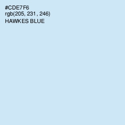 #CDE7F6 - Hawkes Blue Color Image